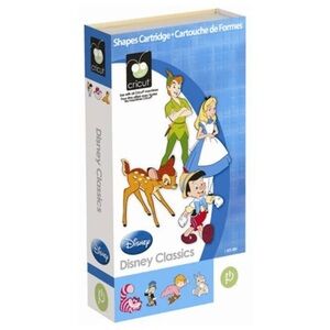 $9 Cricut Disney Classics Shapes Cartridge No Box $9 WHEN BUNDLED WITH 3 OR MORE